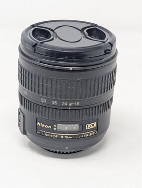 Nikon DX AF-S Nikkor 18-70mm F3.5-4.5G ED Nikon Mount Lens For DSLR Cameras